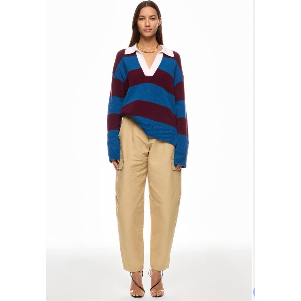 Rails Harris Striped Polo Sweater